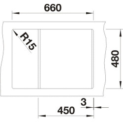 BLANCO METRA 45 S compact