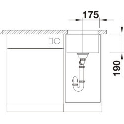 BLANCO SUBLINE 320-U