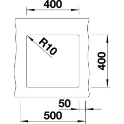 BLANCO SUBLINE 400-U