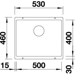 BLANCO SUBLINE 500-U