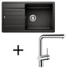 Blanco set Legra XL 6 S + Linus chr&oacute;m