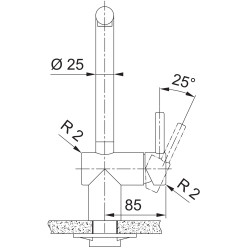 Franke FC 3791.504 Atlas Neo zlatá