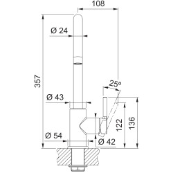 Franke FS 3228.031 Lina New chróm