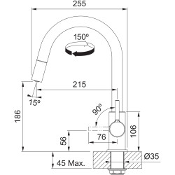 Franke FS 3229.031 Lina New chróm