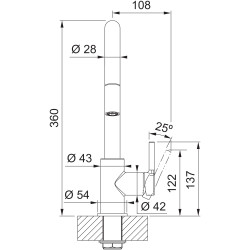 Franke FS 3229.031 Lina New chróm