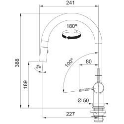 Franke FN 4090.901 Active New matná čierna