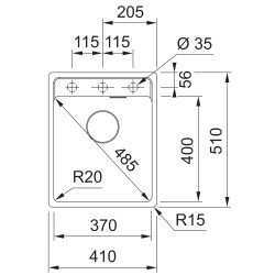 Franke MRG 610-37 RTL