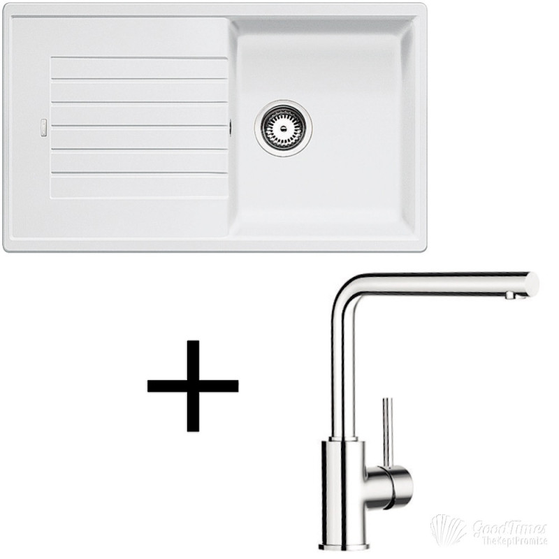 Blanco Set Zia 5 S + Mila chróm biela