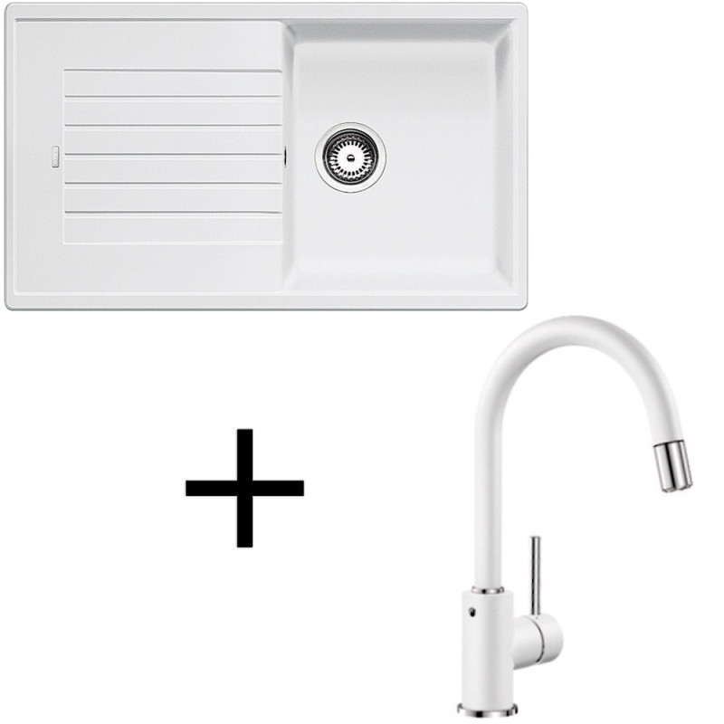 Blanco Zia 5 S + Mida-S silgranit biela