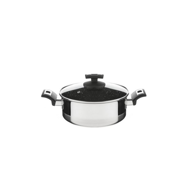 Kolimax Kastról CERAMMAX PRO COMFORT s pokrievkou, priemer 22 cm, objem 3.0l, keramický povrch čierny granit