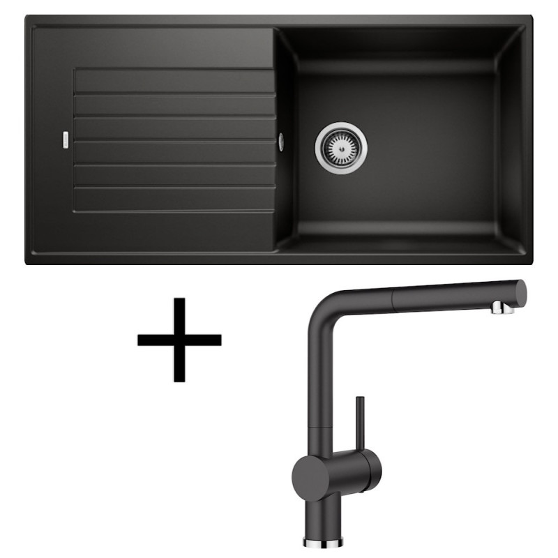Blanco set Zia XL 6 S + Linus-S silgranit biela +