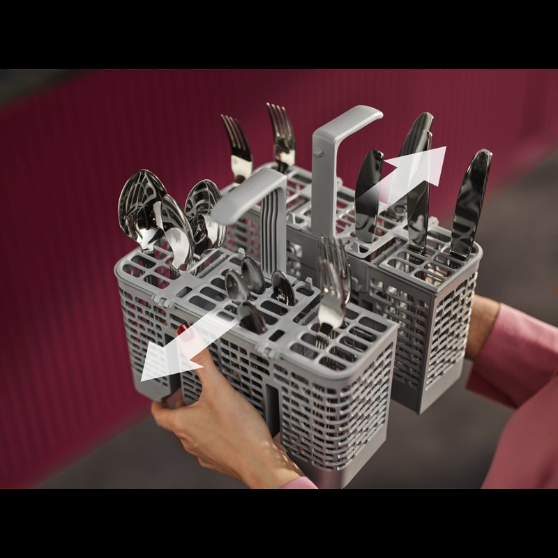 AEG GI7200A1SN Koše EasyFlex s deliteľným košom na príbor