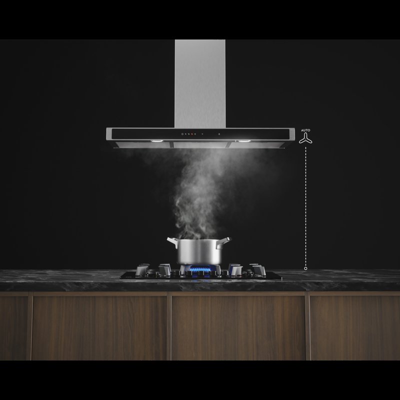 AEG HKB64453NB Automatická regulácia odsávača pár s funkciou Hob2Hood®
