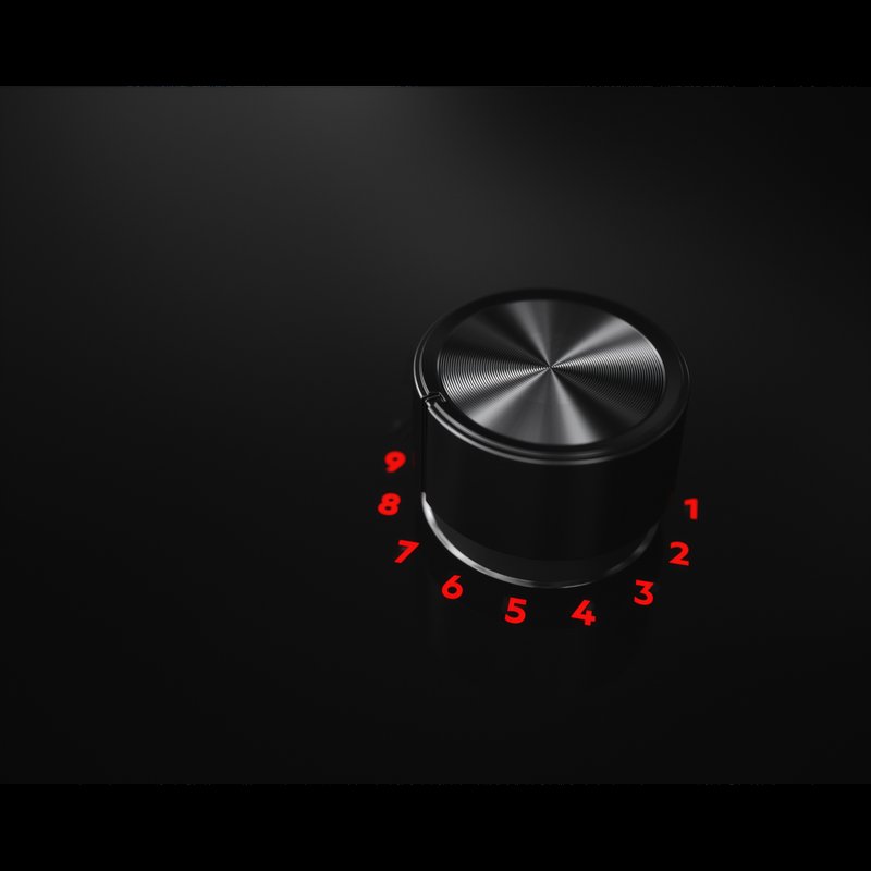 AEG HKB75453NB FlameLight. Jednoduchá voľba horáka s jasnou diódou LED