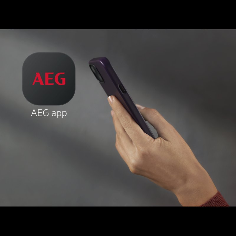 AEG L8FBE48SCI JEDNODUCHÉ OVLÁDANIE, PRIPOJENIE A DOKONČENIE PROCESU PRANIA S APLIKÁCIOU MY AEG CARE