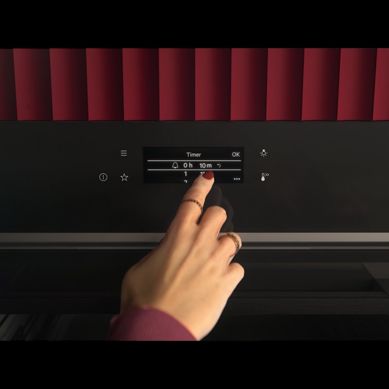 AEG NBE7P631AB Majte svoje varenie pod kontrolou s dotykovým displejom EXCite