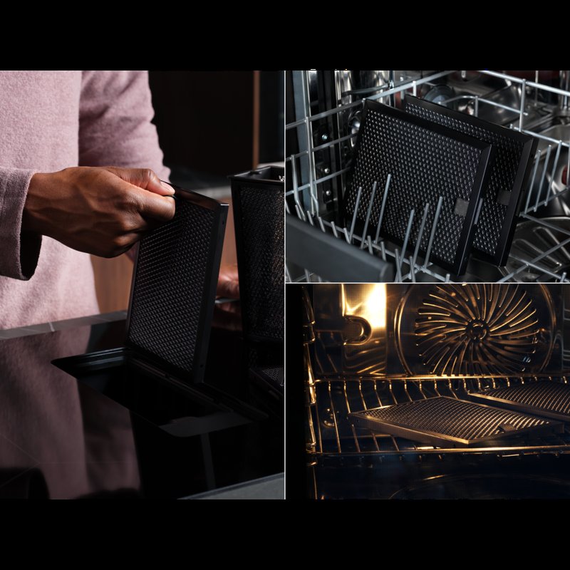 AEG NCH74B01AB Uhlíkový filter s dlhou životnosťou. Vyčistite a opakovane použite viackrát