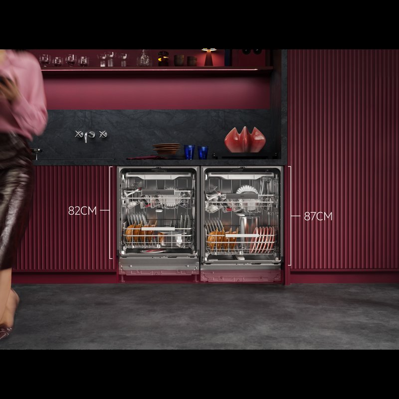 AEG NG87IX2TK XXL Max: O 5 cm vyšší vnútorný priestor, zmestí sa pod štandardnú pracovnú dosku