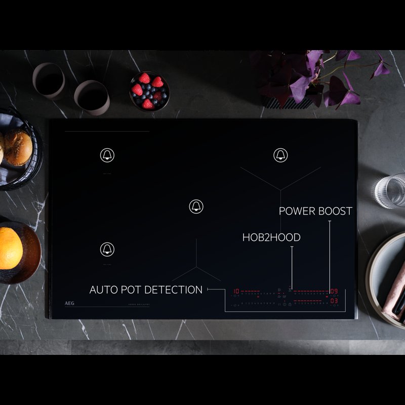 AEG NII74B10AB 4 zóny so samostatným ovládaním. Nekonečné možnosti varenia