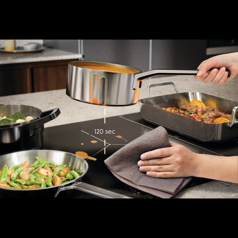 AEG NIK85M00AZ Funkcia Heat Memory na precízne varenie