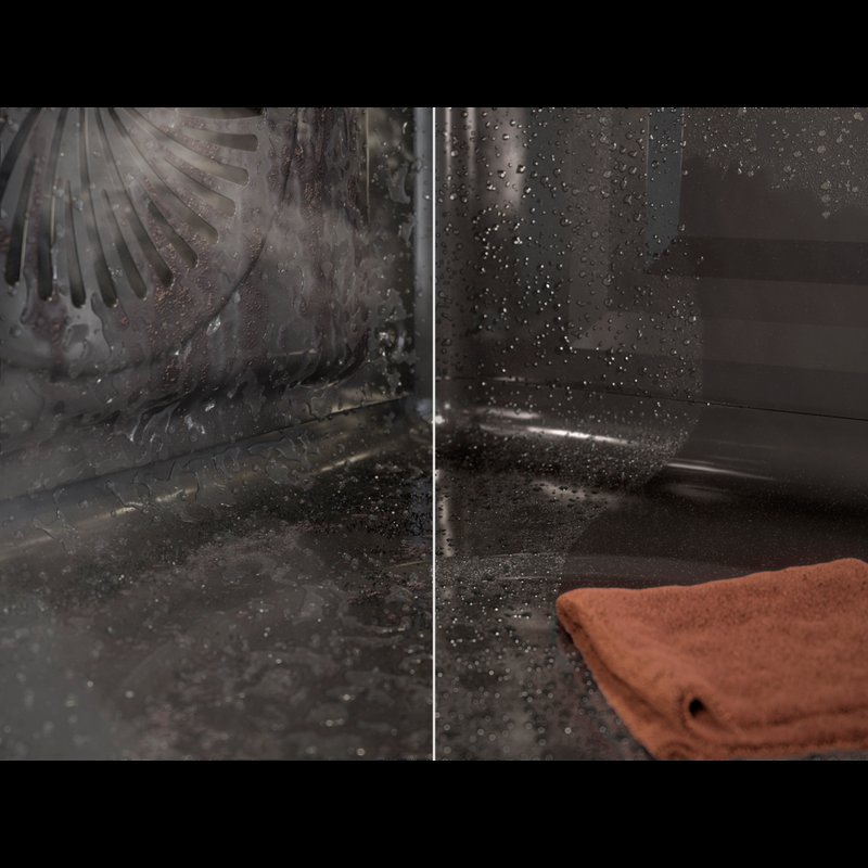 AEG NKP9S821T Parné čistenie. Na čistenie rúry bez námahy