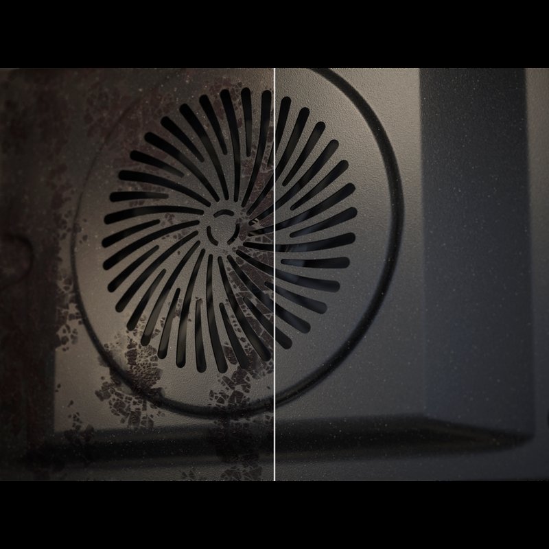 AEG OA5CB31SM Jednoduché utretie vďaka katalytickému čiastočnému čisteniu