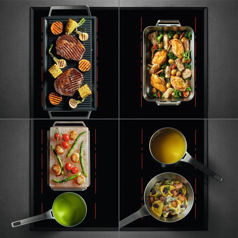 AEG TI74IF00IB Všestranná príprava jedál s funkciou FlexiBridge®