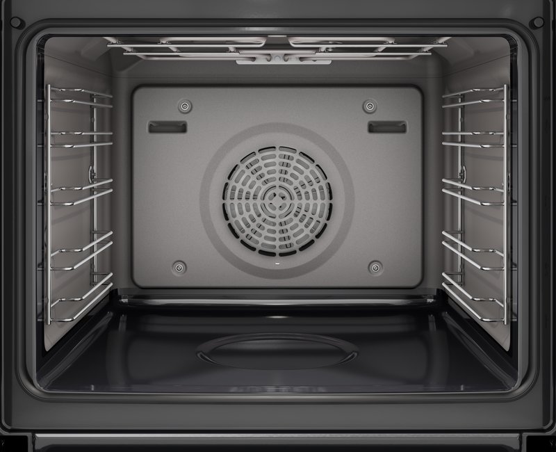 Bosch CSG7584B1 — Eco Clean Direct: jednoduché čistenie vďaka špeciálnemu povrchu, ktorý počas pečenia rozloží mastnotu.