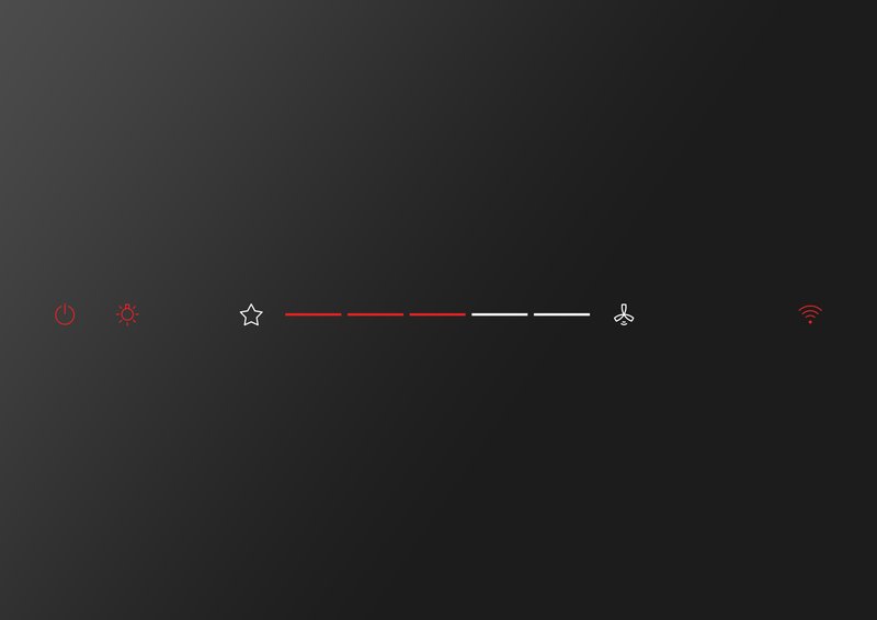 Bosch DWK91LT20 — Ovládanie DirectSelect: priamy výber požadovaných nastavení a svetla.