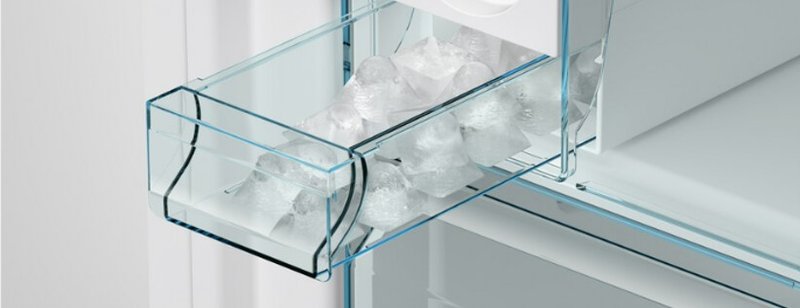 Bosch GSN54AWCV — IceTwister: pre jednoduchú výrobu akéhokoľvek množstva ľadových kociek.