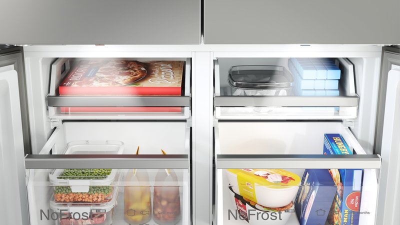 Bosch KIN86ADB0 — Freezer Light: Intenzívne osvetlenie vnútra mrazničky.