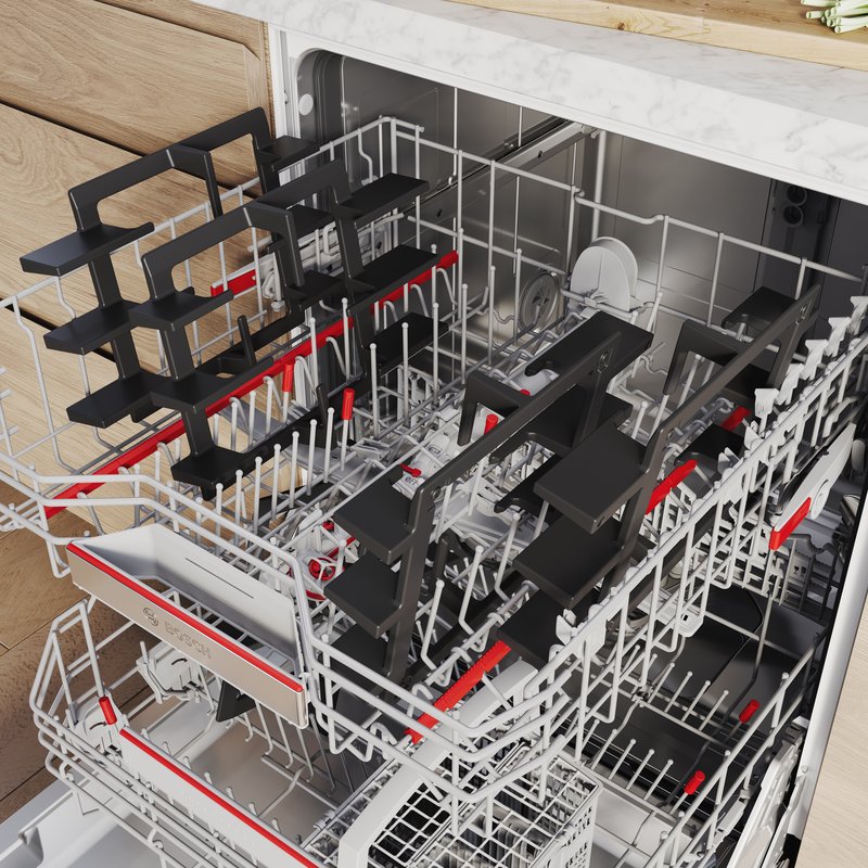 Bosch PNP6B6K40 — Rošty vhodné do umývačky riadu: čistenie varnej dosky je ešte jednoduchšie.