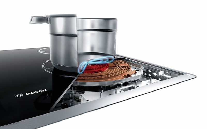 Bosch PVQ611BB6E — Indukčná technológia: v porovnaní so sálavou technológiou šetrí v priemere 20 % energie.*