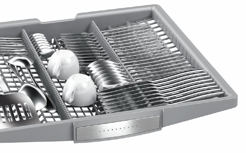Bosch SMV2HVX06E — Príborová zásuvka Vario: miesto navyše v tretej úrovni.