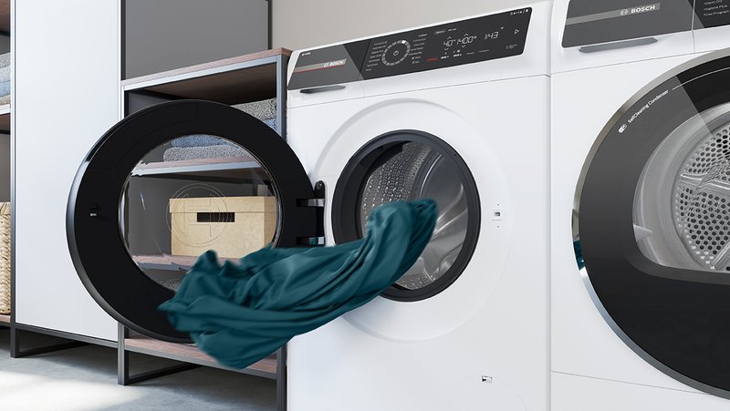 Bosch WGB25602CS — Mini Load: program prania malých náplní.