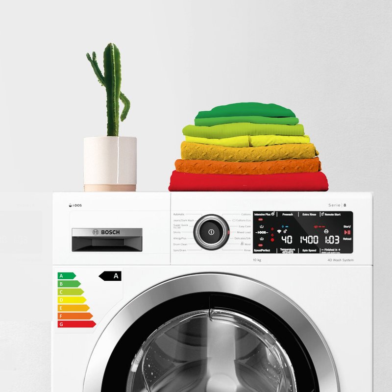 Bosch WGG244F9BY — Najlepšia energetická trieda A: šetrite energiu s najúčinnejšou triedou A.