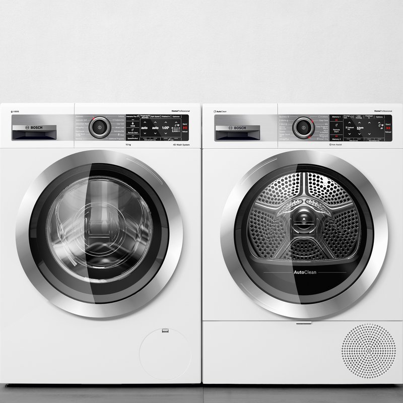 Bosch WGG2540NBY — Tlačidlá Touch Control: pohodlné ovládanie vďaka elektronickému ovládaciemu panelu.