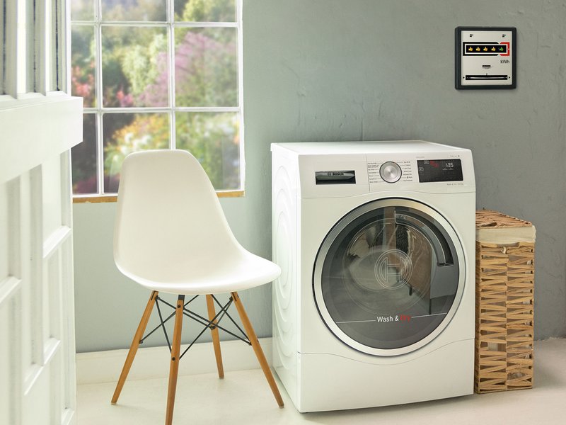 Bosch WNC254A0BY — Ušetrite až 34 % energie pri praní v programe Eco 40-60.