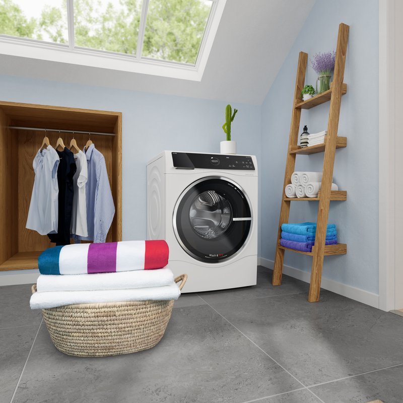 Bosch WNG254A0BY — Wash u0026 Dry: vyperte a usušte až 6 kg bielizne naraz alebo samostatne vyperte až 10,5 kg.