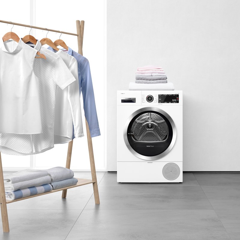 Bosch WQB246DNBY — Systém Sensitive Drying: pre šetrné sušenie bez záhybov.