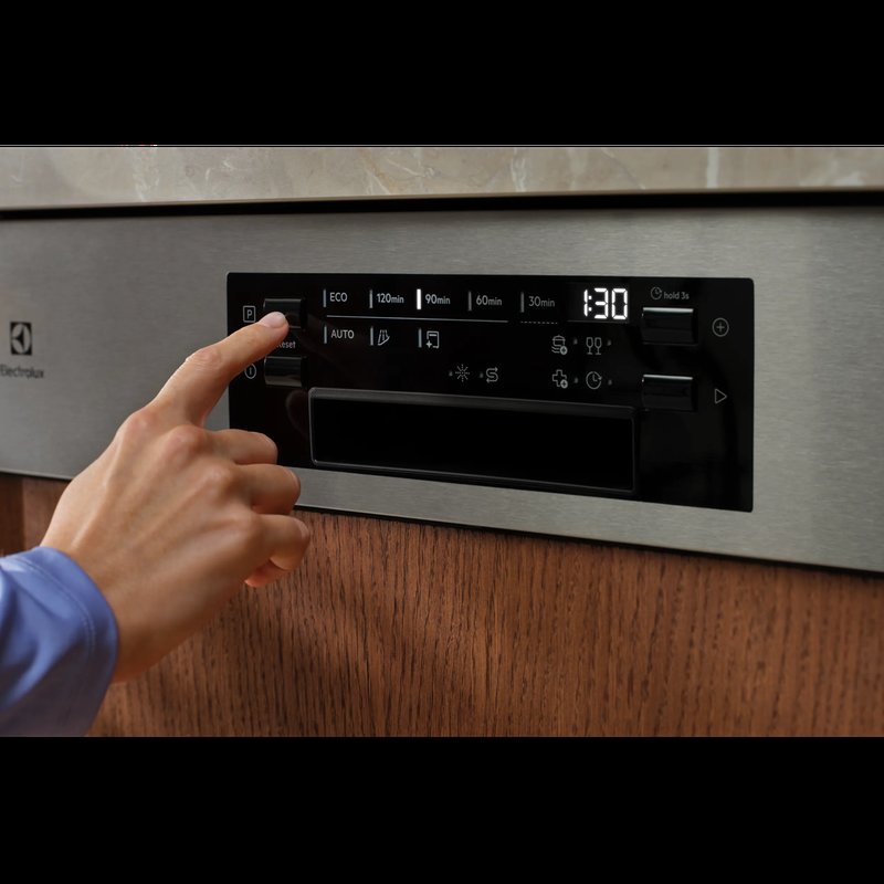 Electrolux E62IC200SX Jednoduchý výber programu podľa času