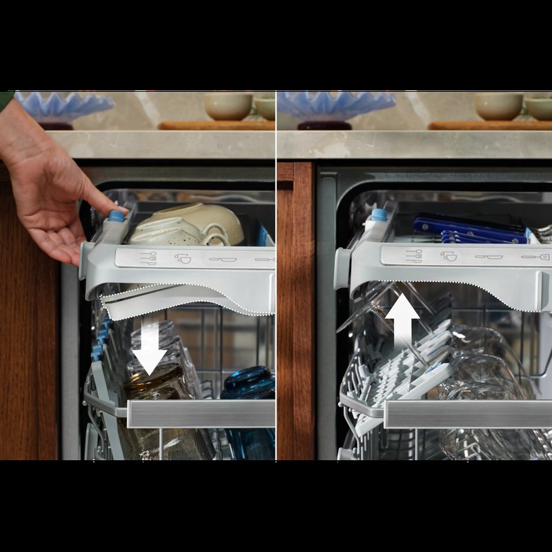 Electrolux E92LX220P Viac možností na vkladanie riadu s multifunkčnými košmi FlexiMax Pro
