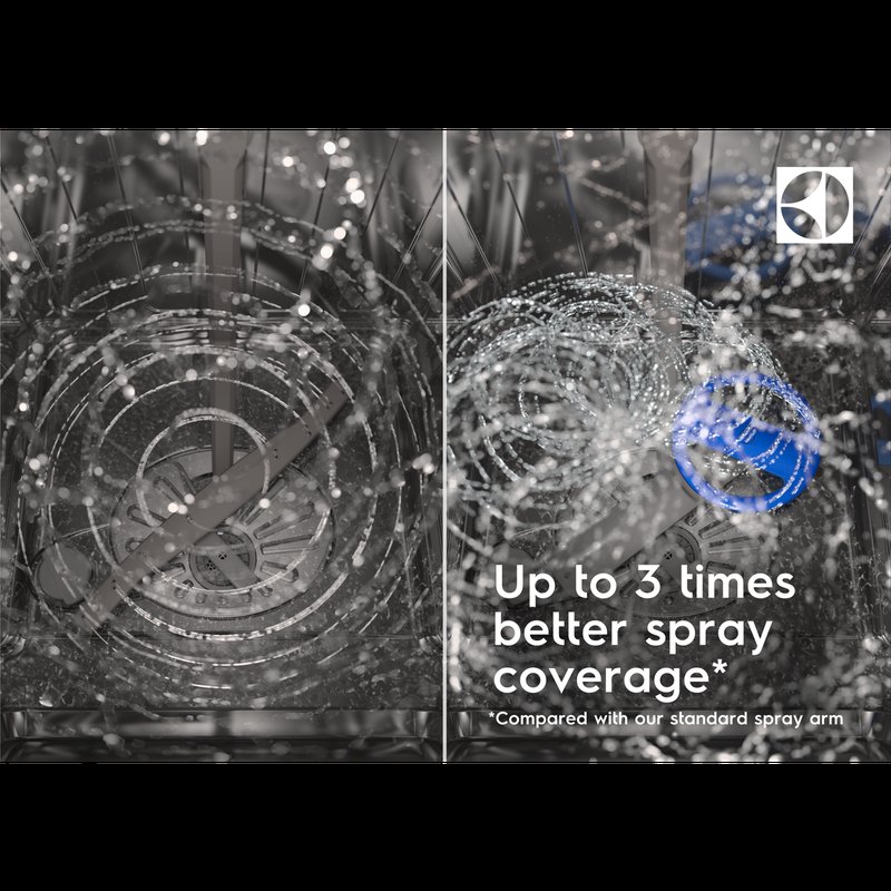 Electrolux EES42210IX Maximálne pokrytie so systémom SatelliteClean®