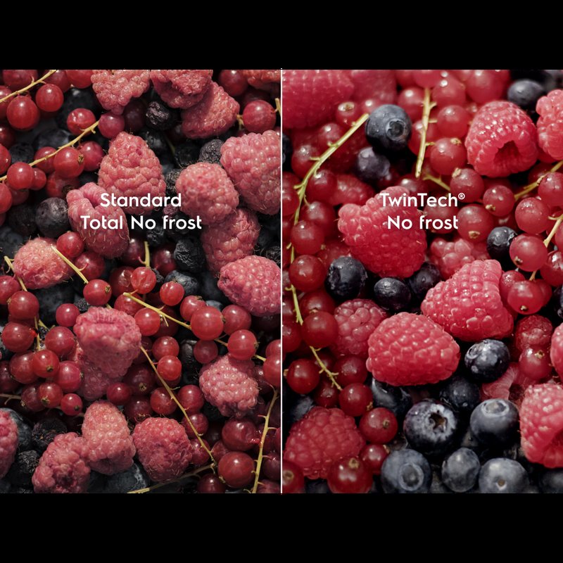 Electrolux ENA7TE75S TwinTech® No Frost - food kept hydrated and juicy