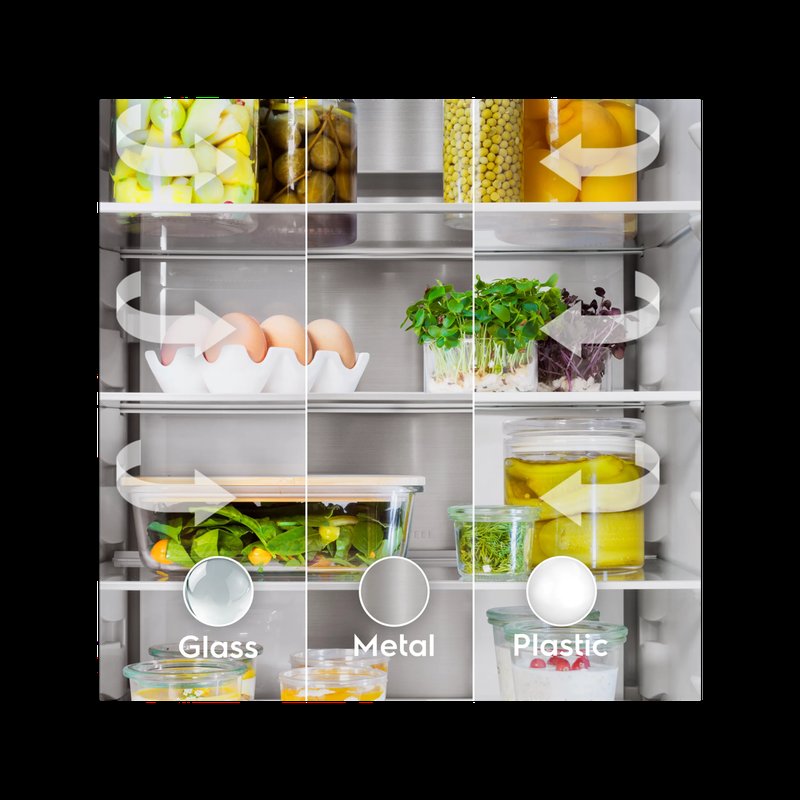 Electrolux ENG8MC19S Chladenie celého priestoru. Bohatá chuť v každom súste