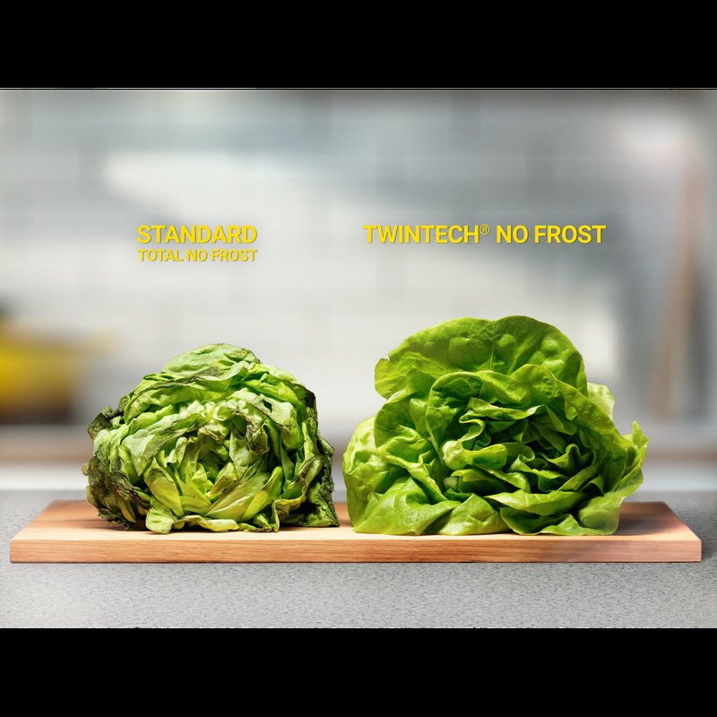 Electrolux ENT7MD36X TwinTech No Frost: chráni potraviny a zabraňuje tvorbe námrazy