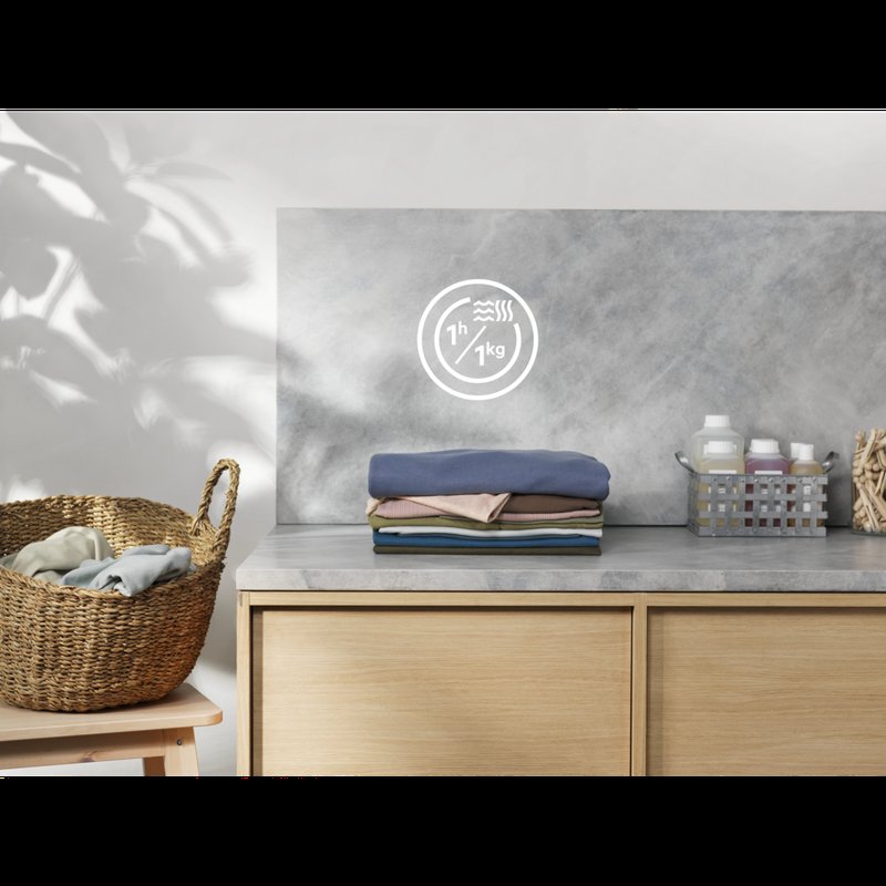 Electrolux EW5W468WE Akákoľvek náplň sa dá umyť a vysušiť do hodiny