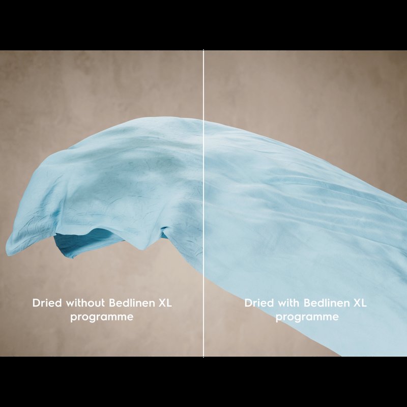 Electrolux EW6D283AC Rovnomerné výsledky sušenia na kapacitu XL s režimom pre rodinu Postelná bielizeň XL