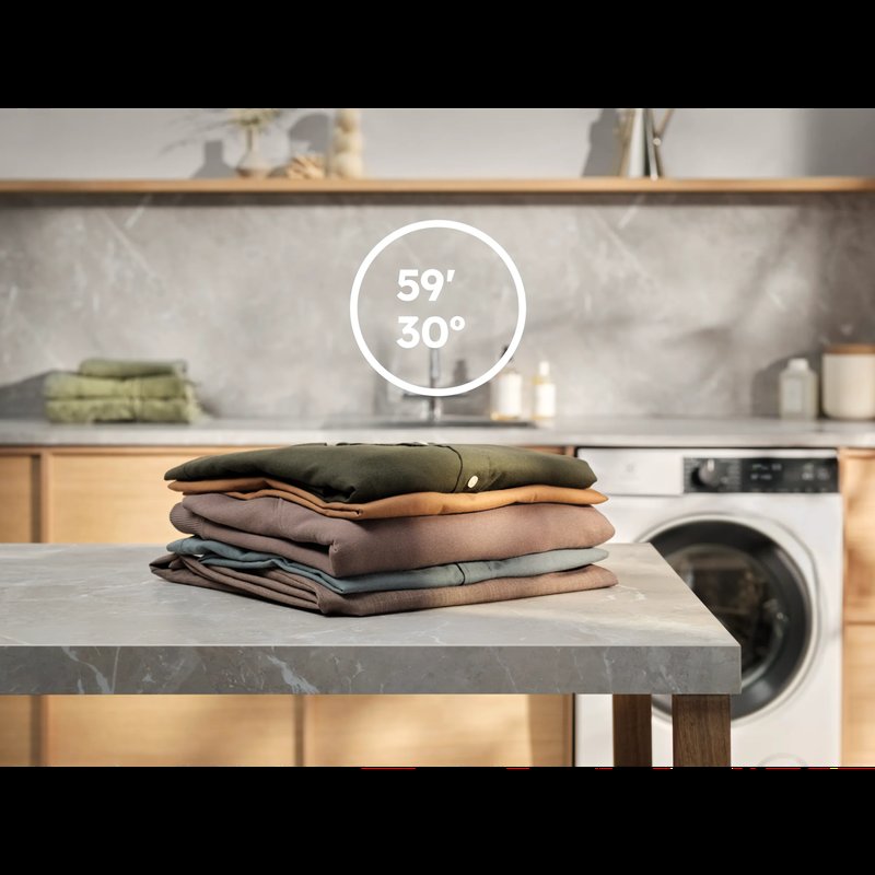 Electrolux EW7F4422CC QuickCare 59min na rýchle a účinné pranie zmiešanej náplne