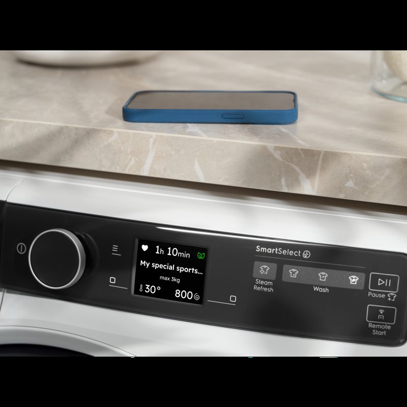 Electrolux EW9F7617SC DynamicDisplay – jednoduché ovládanie s personalizovaným sprievodcom